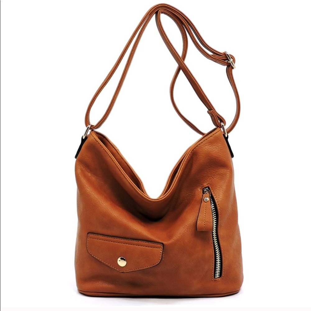 Brand new brown crossbody